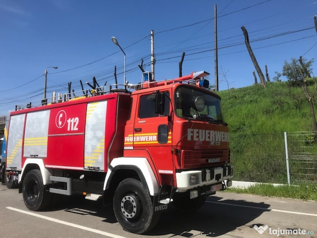 Masina de Pompieri IVECO-MAGIRUS 232 D, 4X4