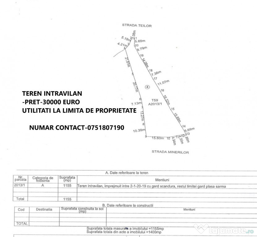 Teren in MAHMUDIA