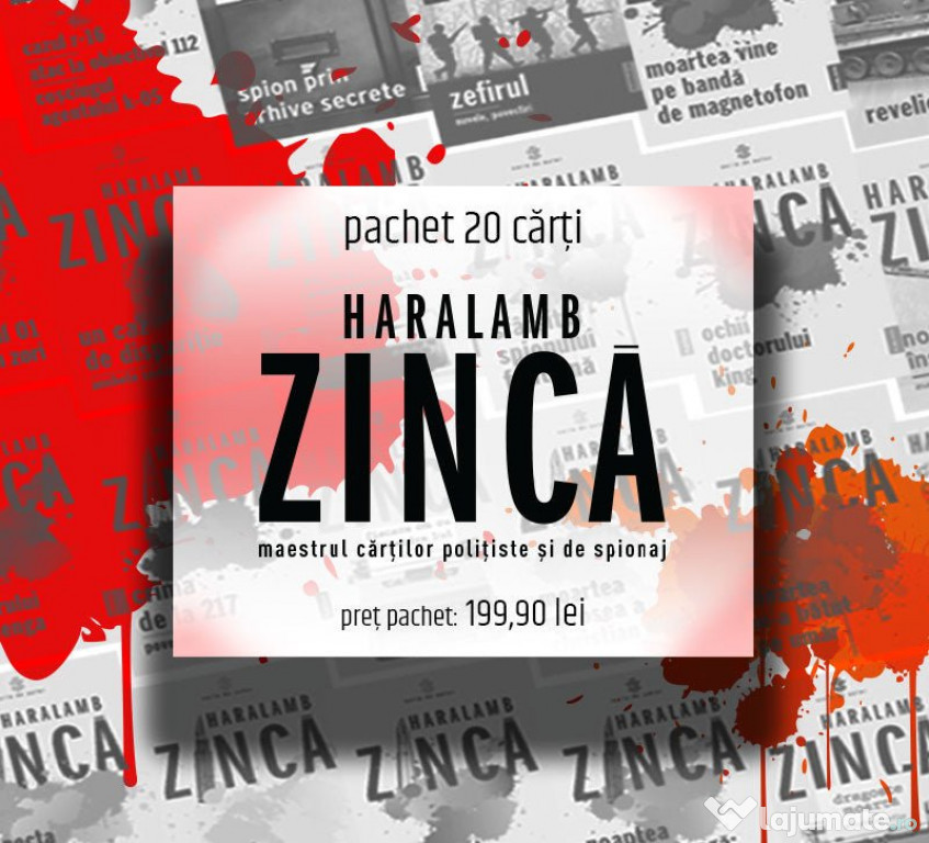 Pachet Haralamb Zinca - 20 carti