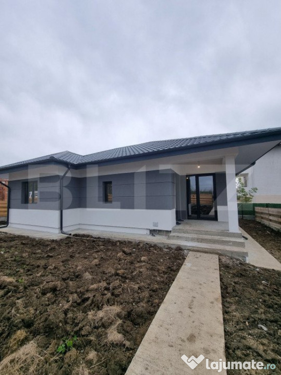 Casa plan parter, 90 mp, 400 mp teren, Horpaz