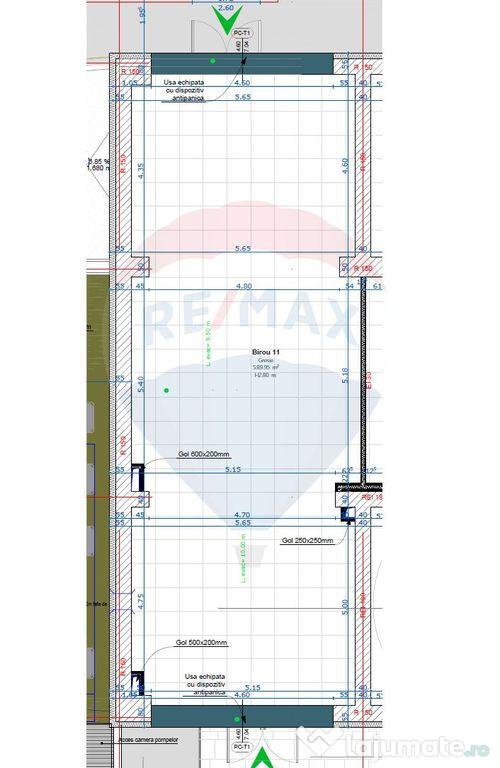 De vanzare spatiu comercial/birou, proiect Maurer