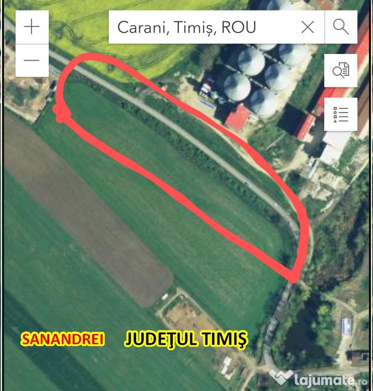 Teren Carani 16600 m2