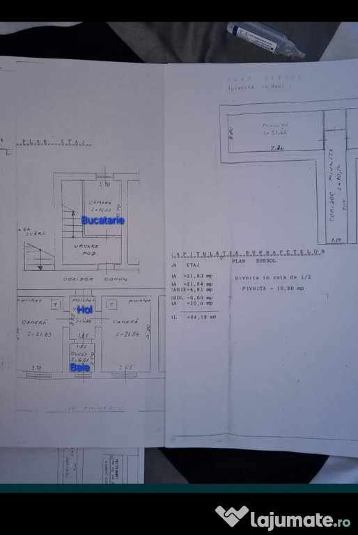 Apartament cu 2 camere