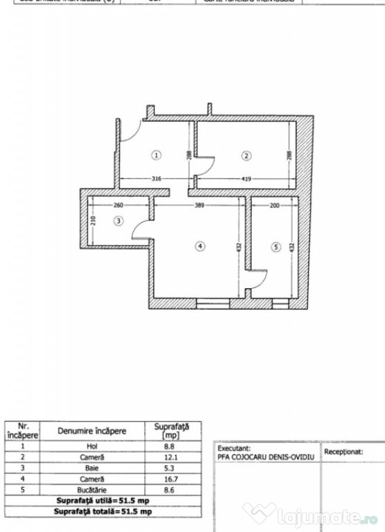 APARTAMENT 2 CAMERE - BLOC 2024 - Soseaua Giurgiului