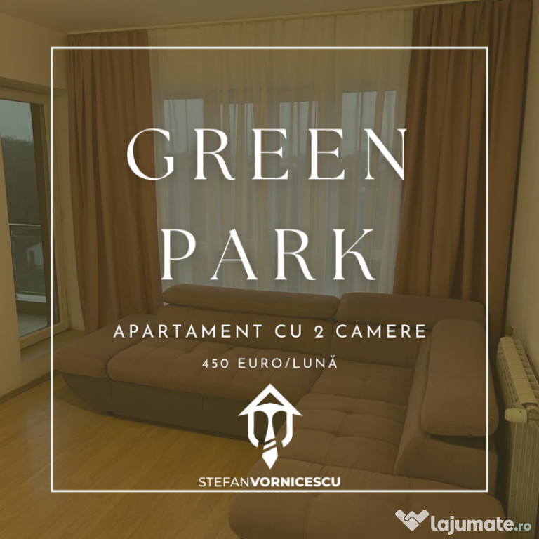 Se închiriază: Ap cu 2 camere la Green park