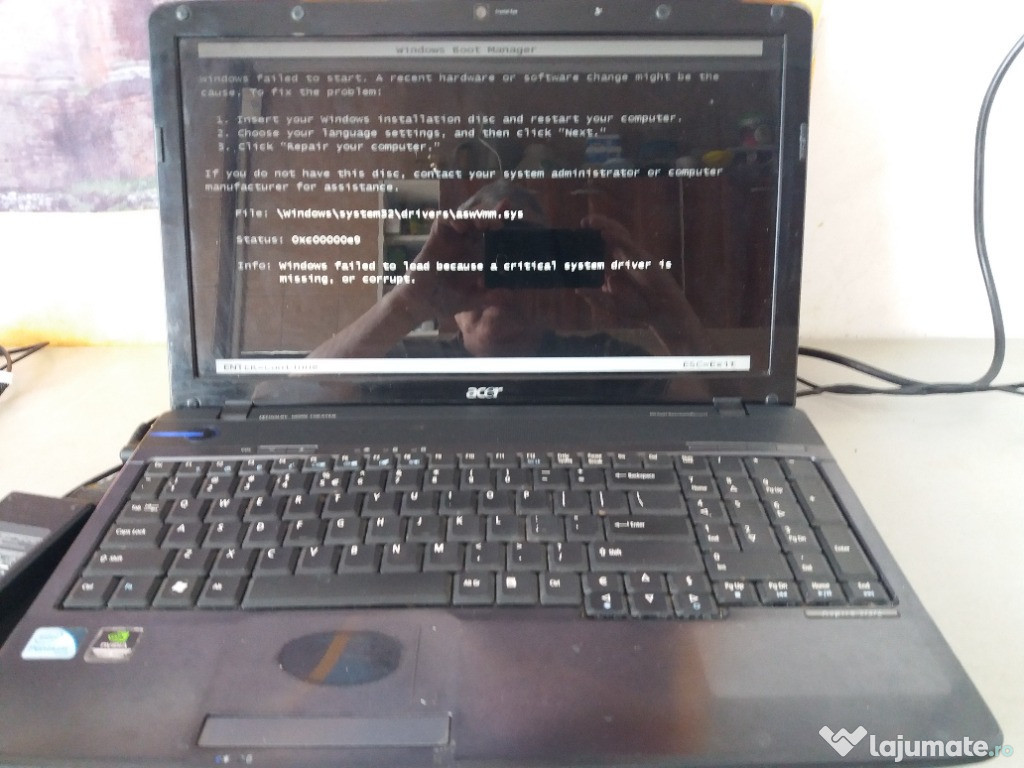 Vand laptop marca Acer Kalao