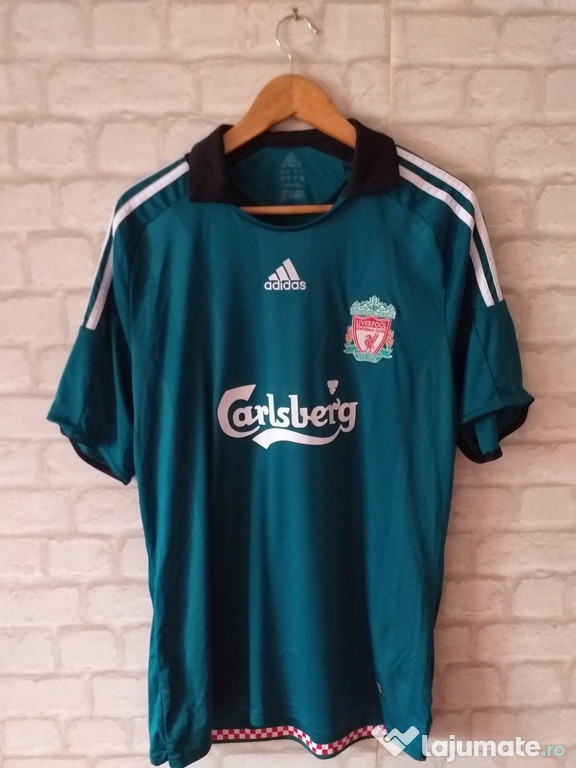 Tricou fotbal Liverpool 2008-2009 Adidas Size L