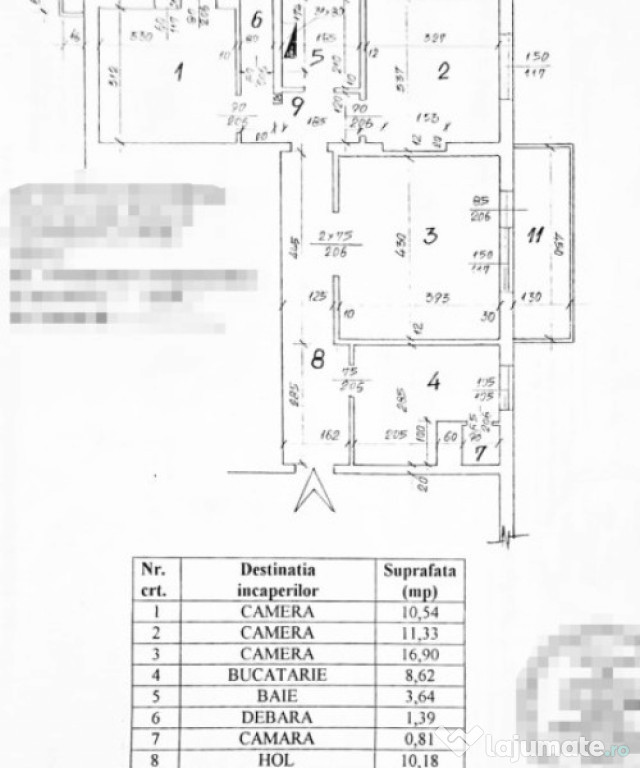 Apartament 3 camere, decomandat/ Drumul Taberei