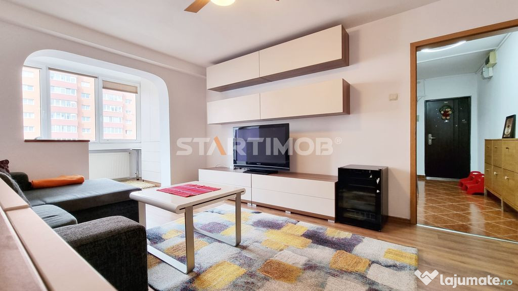 Apartament mobilat 3 camere Astra 2 parcari