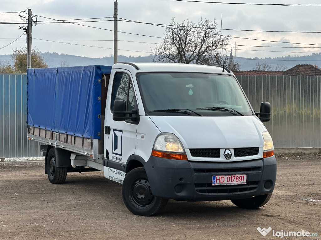 Renault Master*2.5 diesel*km:112.405*numere rosii*factura*af.2007 !