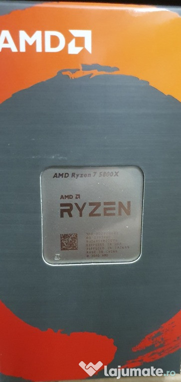 Procesor AMD Ryzen™ 7 5800X, 36MB, 4.7GHz, Socket AM4