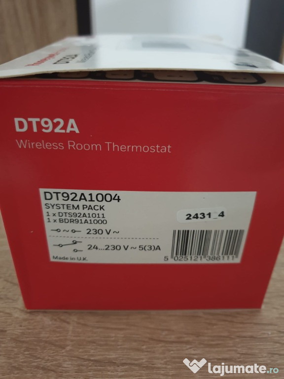 Vand termostat centrala Honeywell DT92A nou