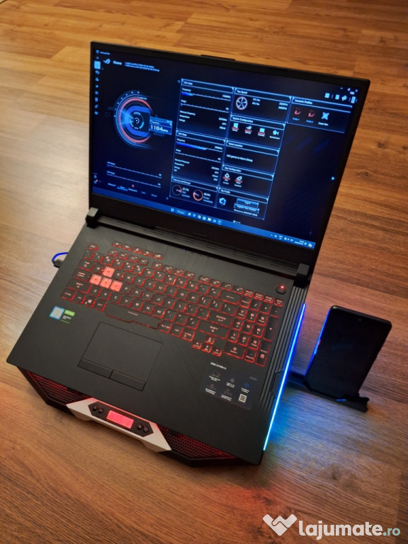 Laptop Gaming Asus Rog Strix G731GT + Cooler laptop RGB A+