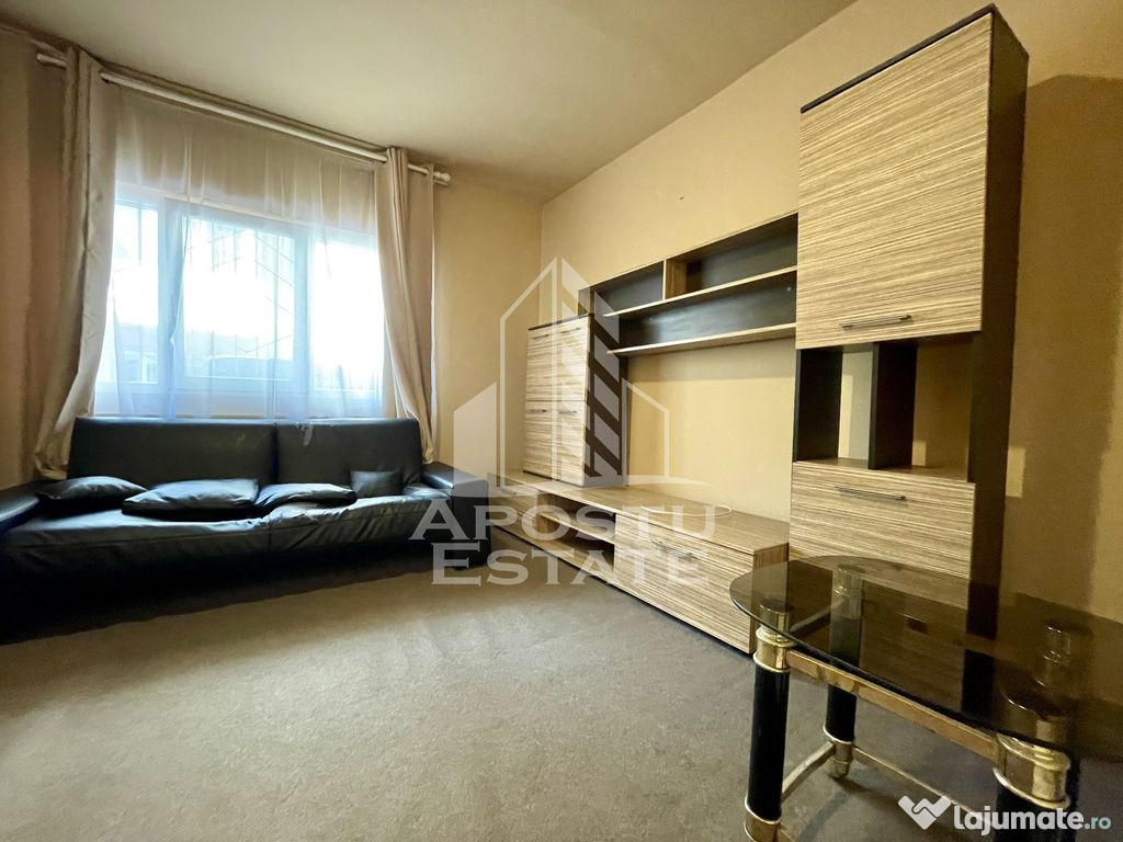 Apartament cu 2 camere, centrala proprie, zona Girocului