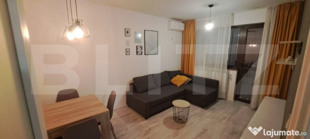 Apartement de 2 camere, 48 mp, loc de parcare, zona Bucium