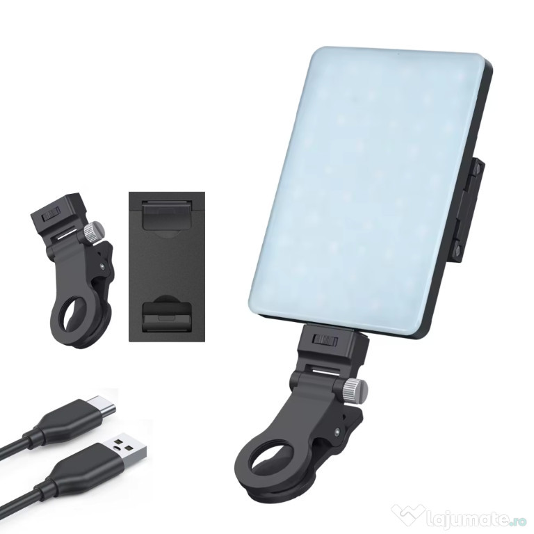 Lampa LED pentru Poze, Selfie-uri, Video-uri, 5W cu 60 Leduri