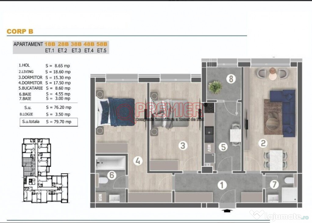 Parcul Tudor Arghezi - Metalurgiei - 3 camere - Cavar