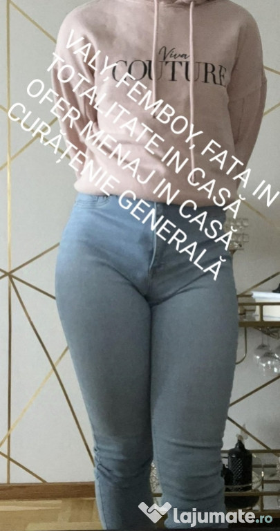 VALENTINA BĂIAT FEMBOY fată în casă menajeră