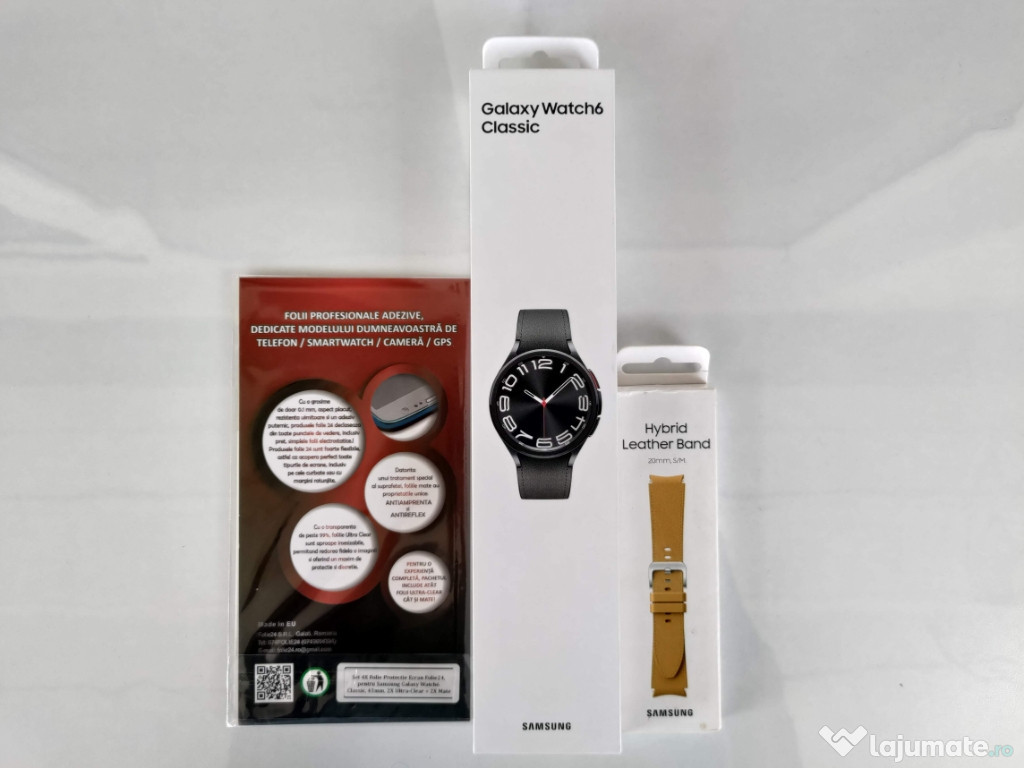 NOU!! Smartwatch Samsung Galaxy Watch6 Classic 43mm Garantie