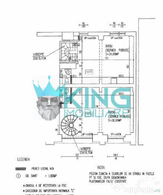 Spatiu Comercial - Birouri | Bulevardul Unirii | 151 mp | Pa