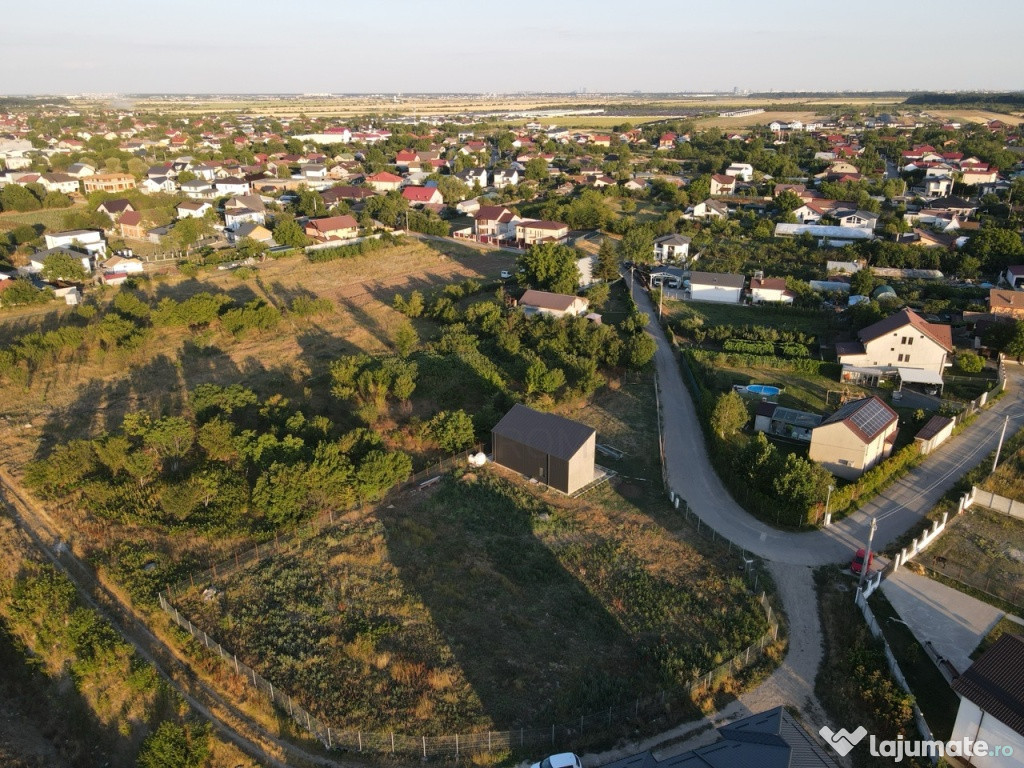 Teren zona Tamasi Corbeanca 922 mp - locatie linistita