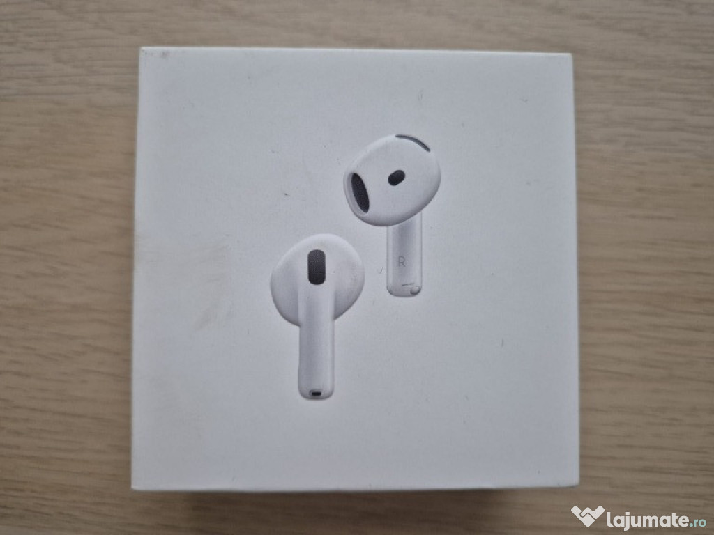 Vând Căști Apple AirPods 4 Active Noise Cancellation – noi, sigilate!