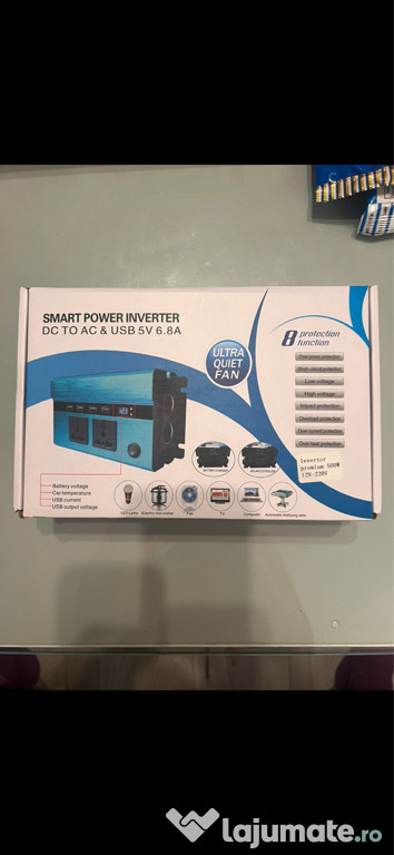 Invertor 500W 12V-220V