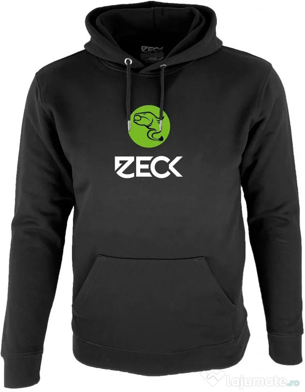 Hanorac ZECK Catfish Hoodie Black, Marime M