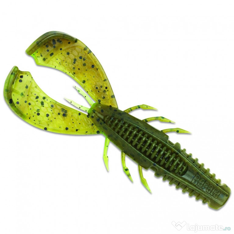 Creatura RAPALA CrushCity CleanUp Craw, GPCH, 9cm, 8g, 7buc/pac