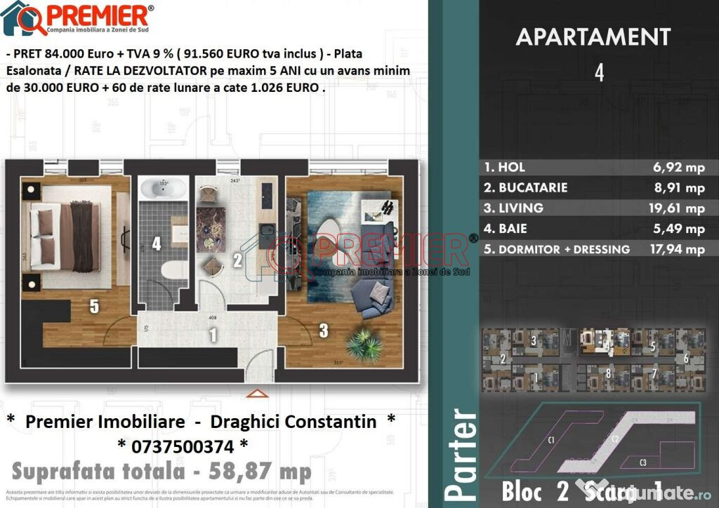 Rate la Dezvoltator - Z PARK RESIDENCE - B.dul Metalurgiei