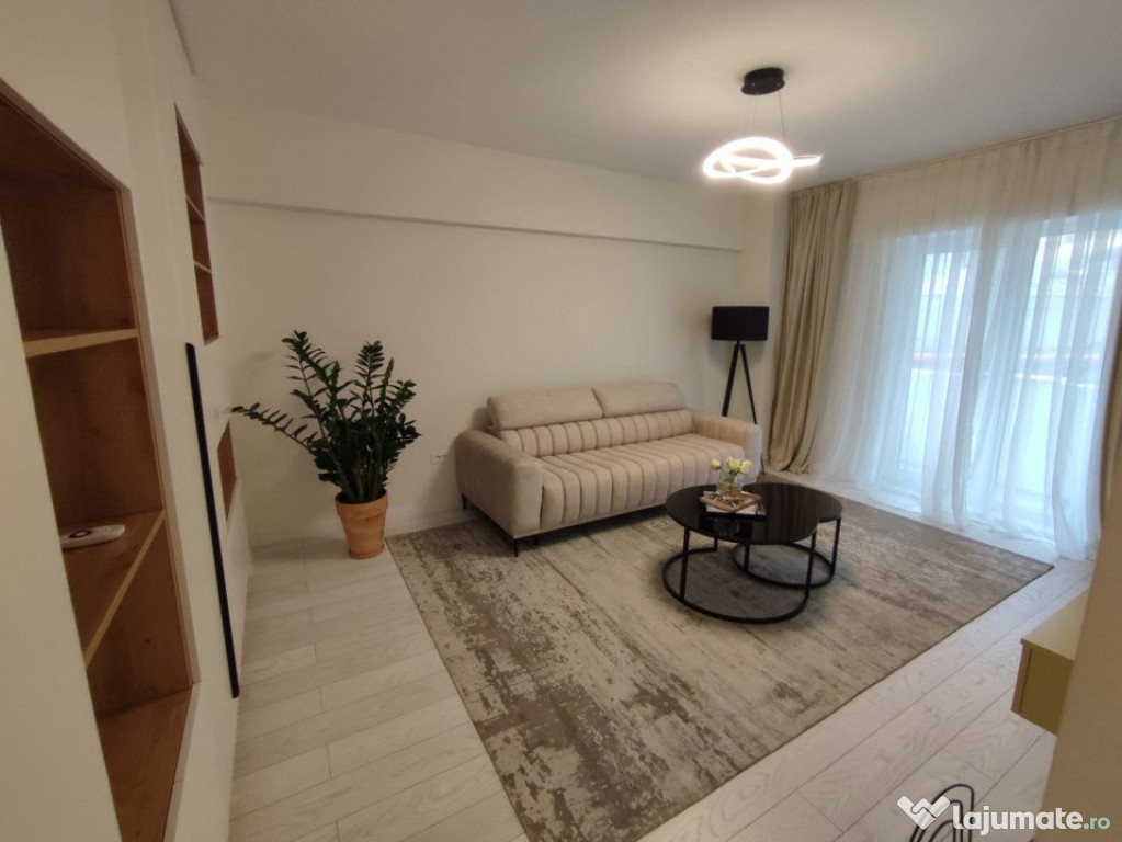 Apartament 2 camere mobilat PREMIUM 65mp INTABULAT Contempor