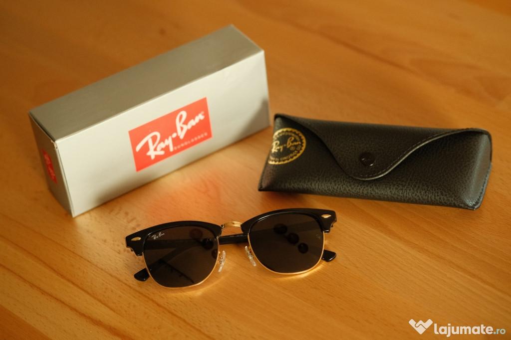 Ochelari de Soare Ray-Ban Clubmaster Originali Noi RayBan