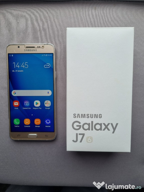 Vând Telefon mobil Samsung Galaxy J7 cu toate accesoriile