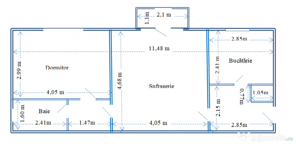 Apartament 2 camere ultracentral, Aleea Rozelor, Slatina