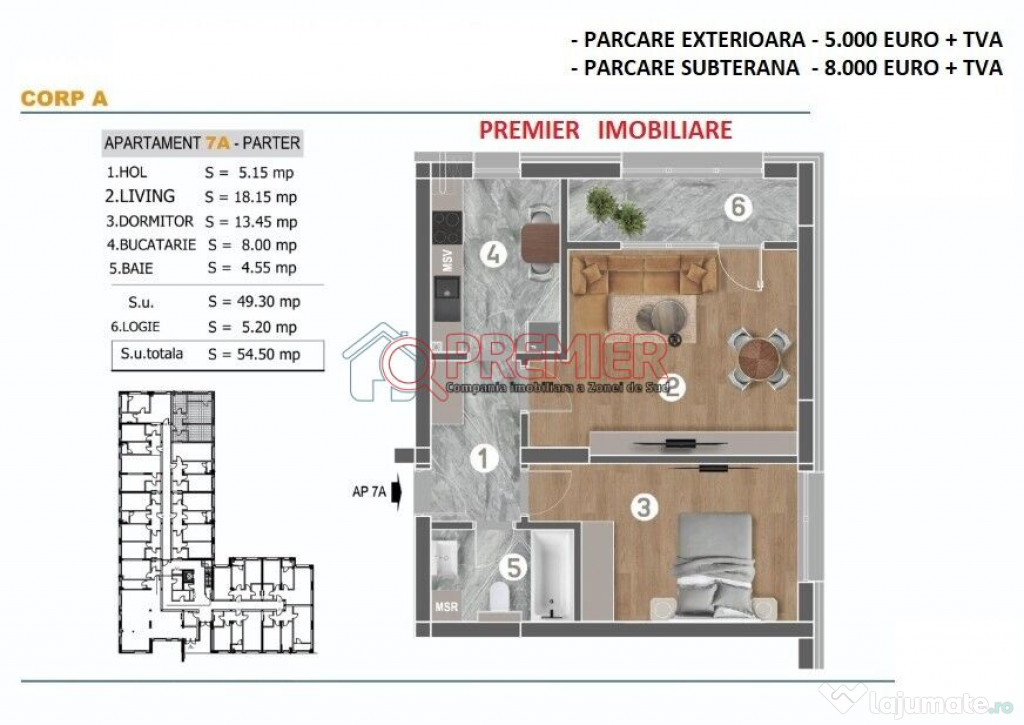 Bd.Metalurgiei - Parcul Tudor Arghezi - 2 camere - Cavar