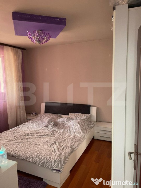 Apartament 2 camere decomandate, gradina de 60 mp ,zona Eroi