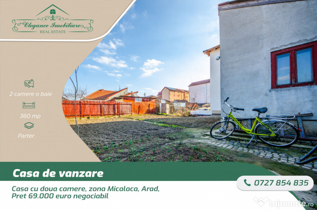 ????Casa de vanzare, zona Micalaca, Arad, Pret: 69.000 €