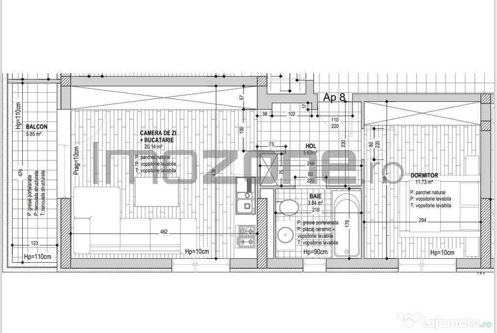 Strada Ghidigeni, zona Raul Doamnei, 2 camere, bloc nou, ...