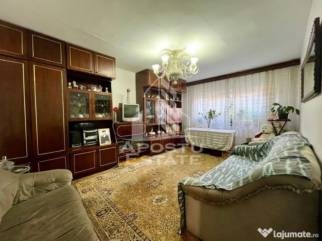 Apartament 2 camere,decomandat,parter,zona Baba Dochia