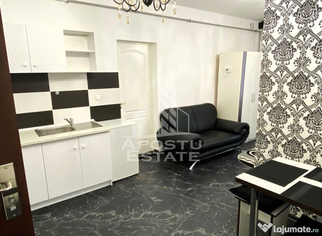 Apartament cu o camera,centrala proprie,AC,zona Brancoveanu