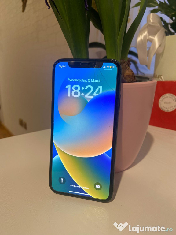 IPhone X, 64GB, Baterie 100%