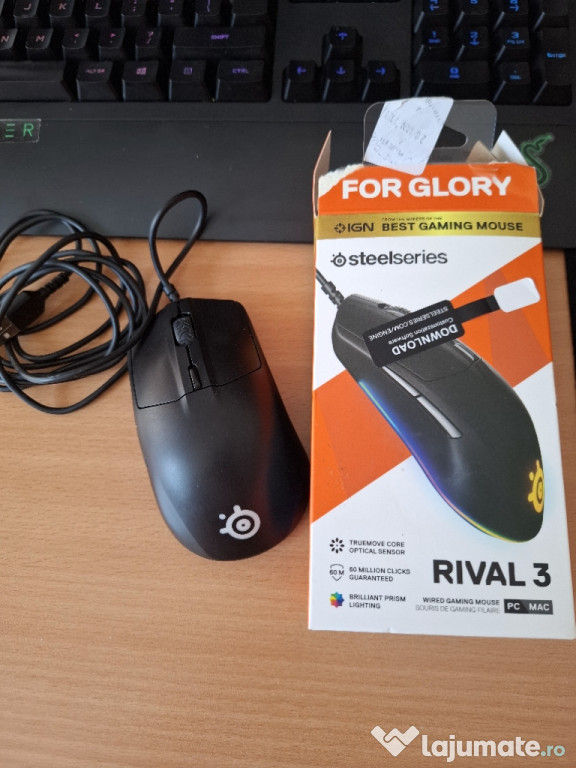 Mouse Gaming Steelseries Rival 3