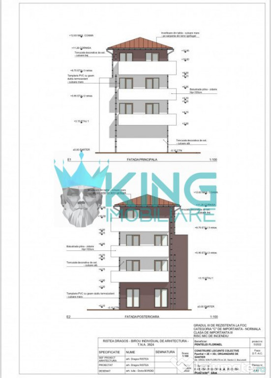 Teren | Andronache | Autorizatie constructie 6 apartamente