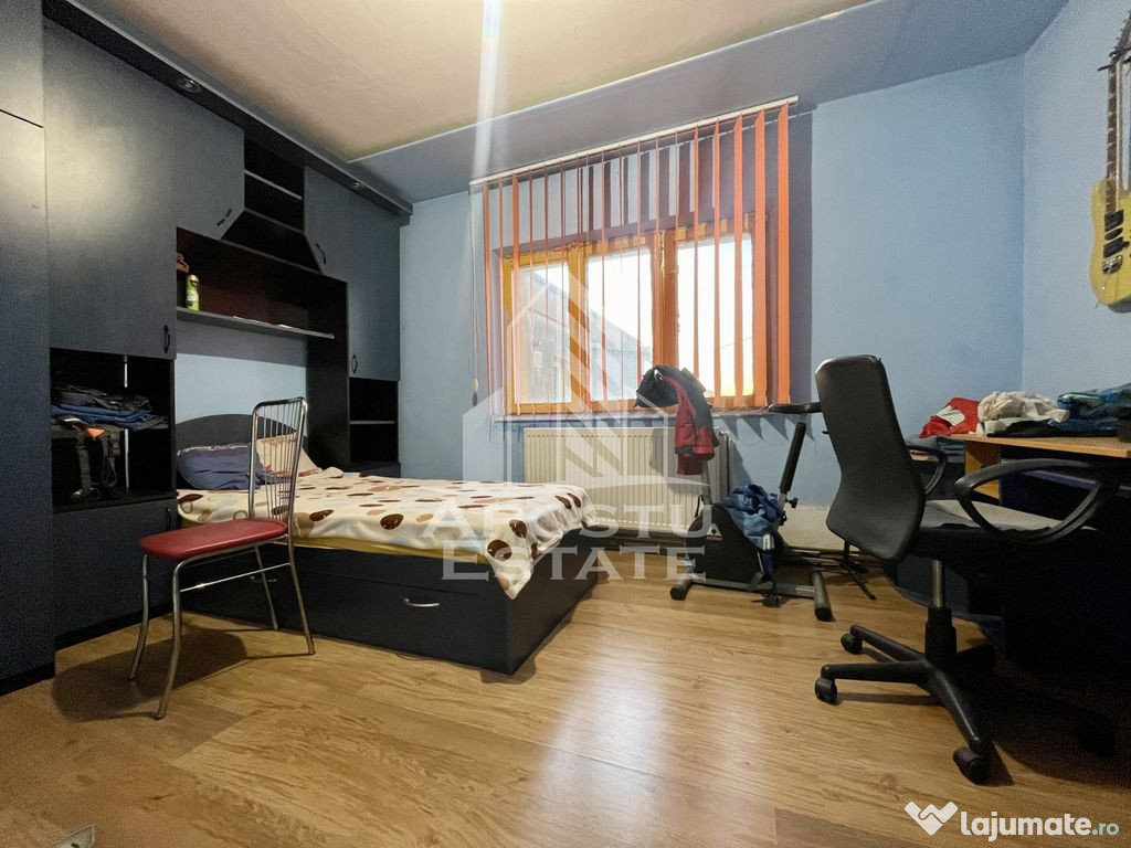 Apartament cu 2 camere, centrala proprie, zona Dambovita