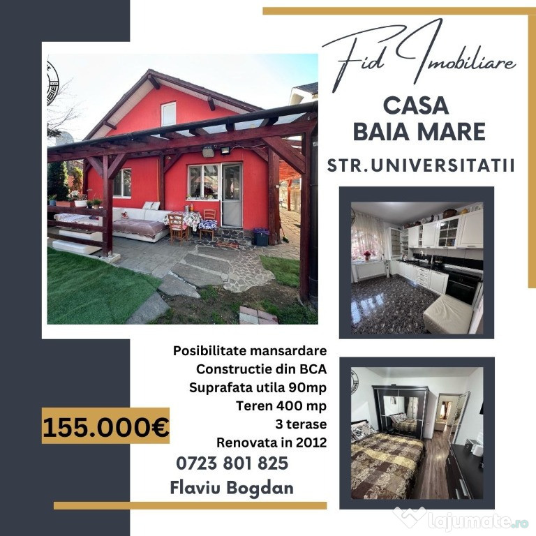 Casa str. Universitatii Baia Mare