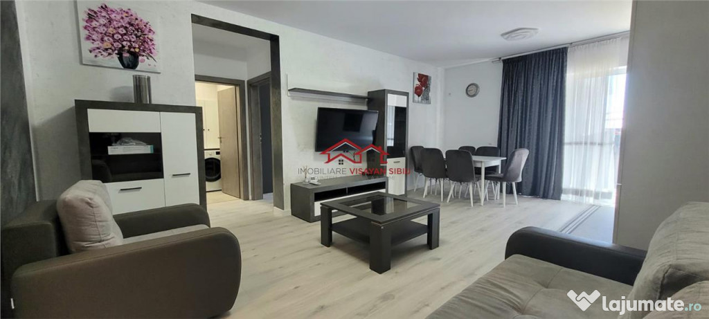 Apartament nou si modern,Selimbar,curte,parcare,comision 0