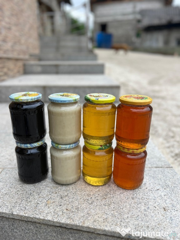 Miere de Mana, Tei, Salcam, Zmeura, Poliflora, Lavanda
