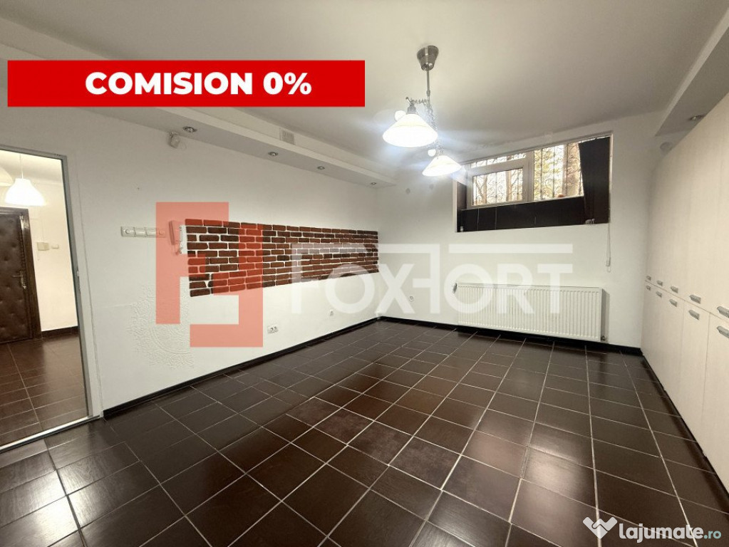 COMISION 0% Spatiu de birou cu 2 incaperi la demisol, in Cen