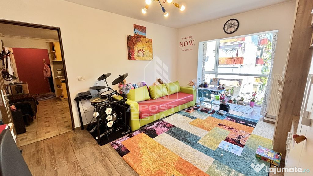 3 camere, etaj intermediar, bloc reabilitat termic, Zona ...