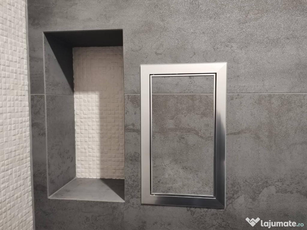 Ușă de vizitare cu ramă din aluminiu